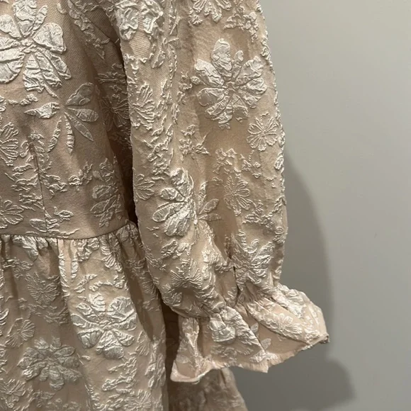 NWT Lizard Thicket Puff Sleeve Dress Sz L - Picture 3 of 10